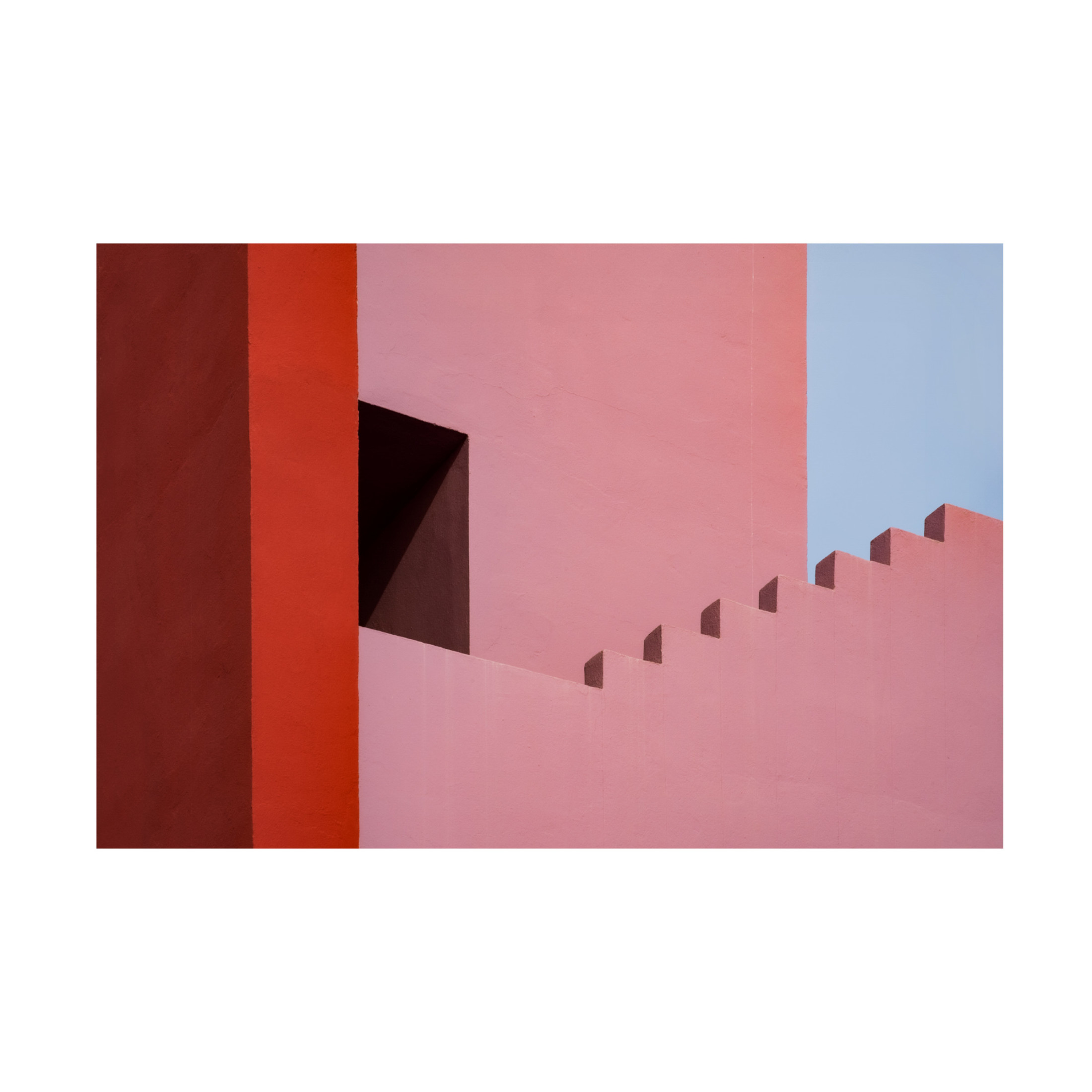 Trademark Fine Art Linda Wride Muralla Roja 7 Canvas Wall Art