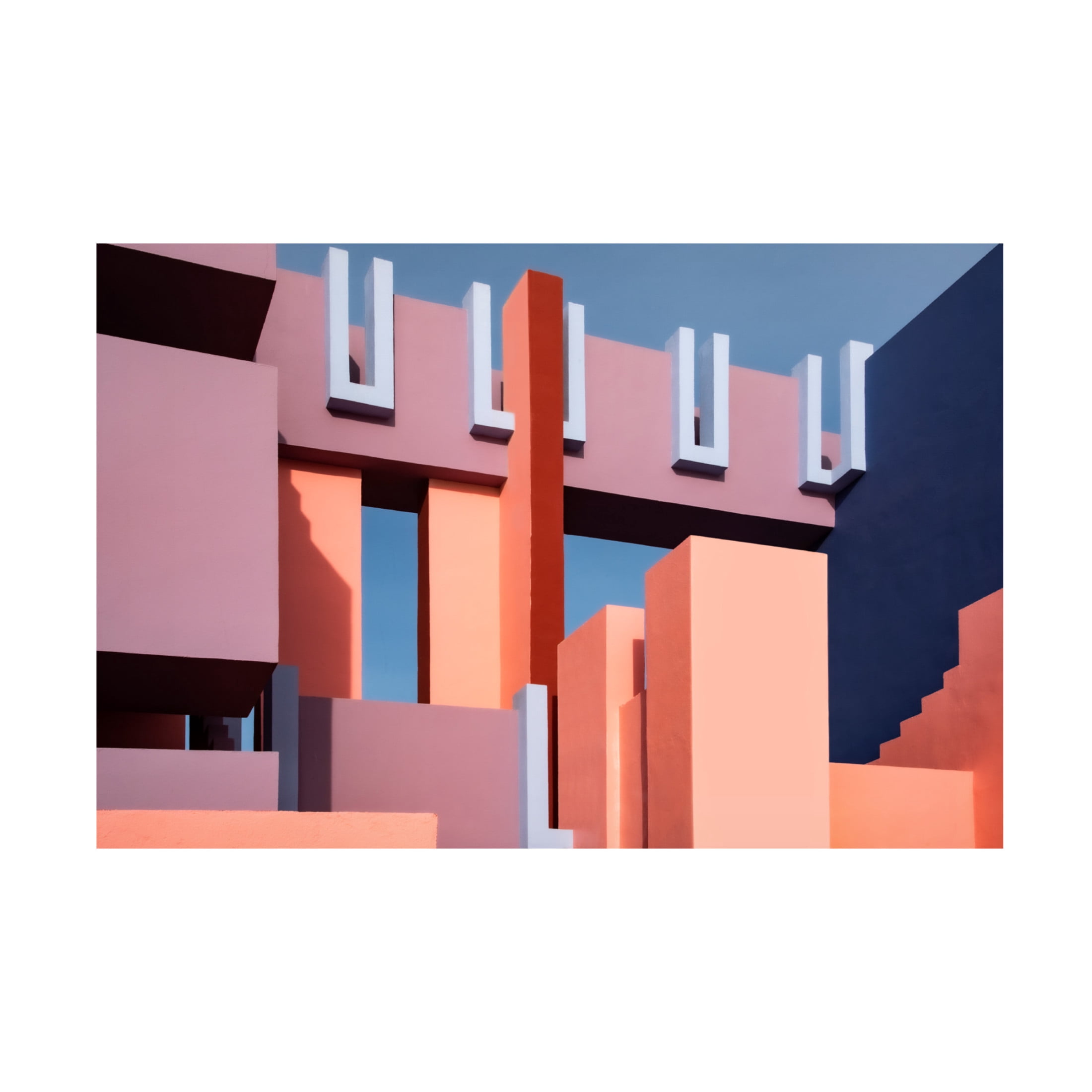 Trademark Fine Art Linda Wride Muralla Roja 8 Canvas Wall Art