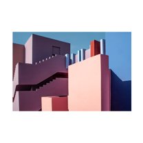Trademark Fine Art Linda Wride Muralla Roja 9 Canvas Wall Art