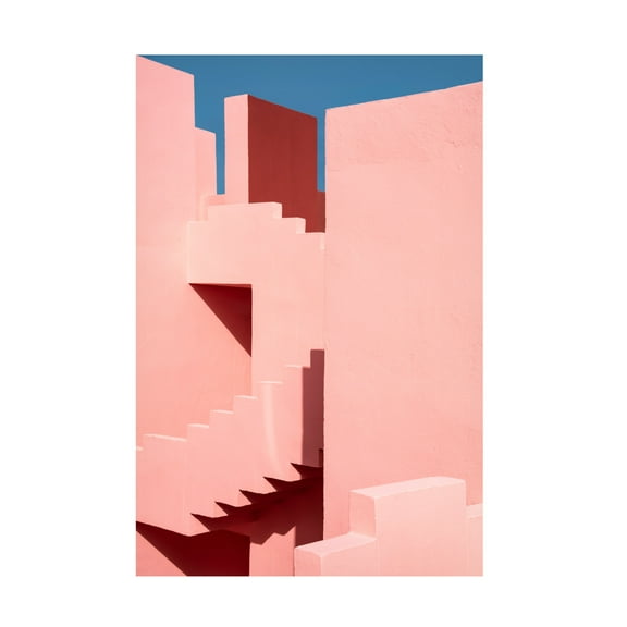 Trademark Fine Art Linda Wride Shapes And Shadows Canvas Wall Art