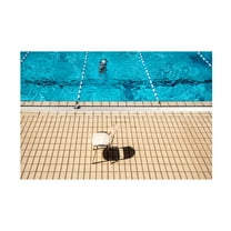 Trademark Fine Art Linda Wride at the pool Canvas Wall Art