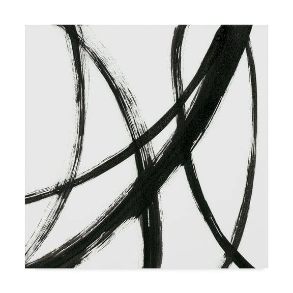Trademark Fine Art 'Linear Expression II' Canvas Art by J. Holland