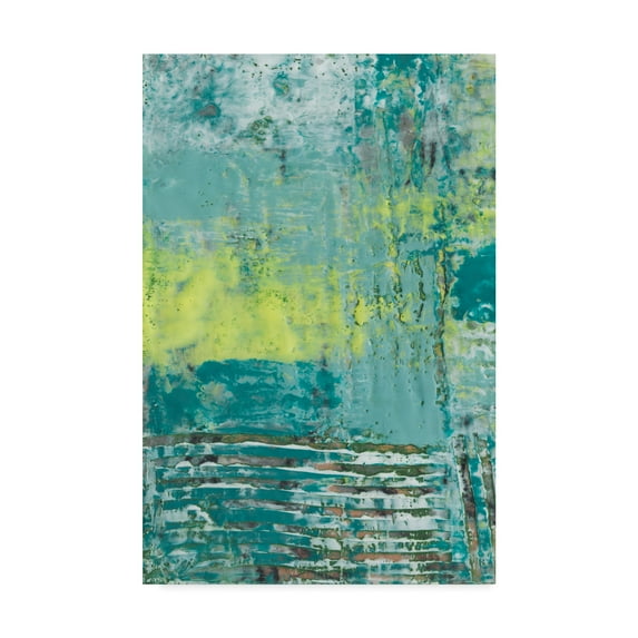 Trademark Fine Art 'Linear Texture I' Canvas Art by Jennifer Goldberger