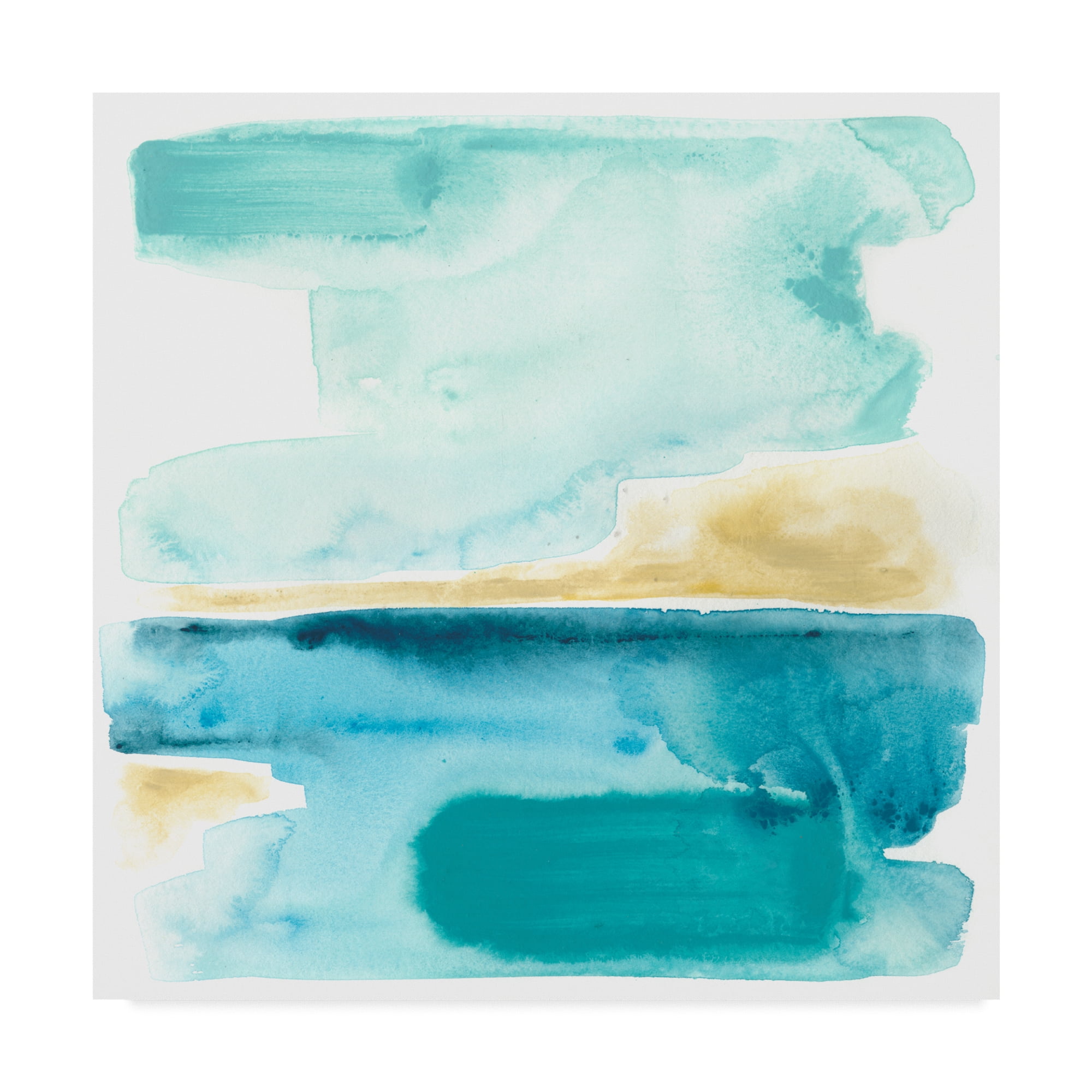 Trademark Fine Art 'Liquid Shoreline III' Canvas Art by June Erica Vess