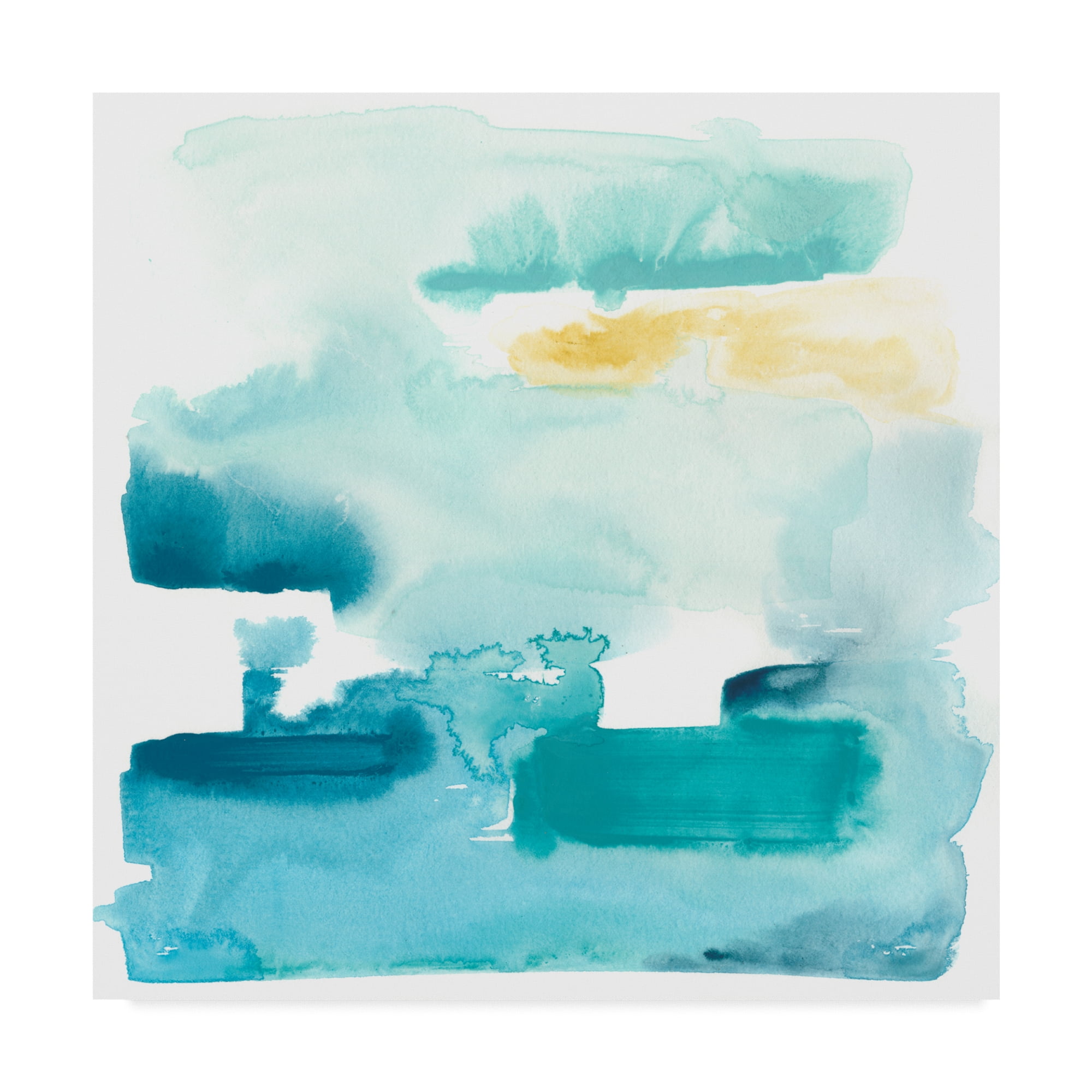 Trademark Fine Art 'Liquid Shoreline IX' Canvas Art by June Erica Vess