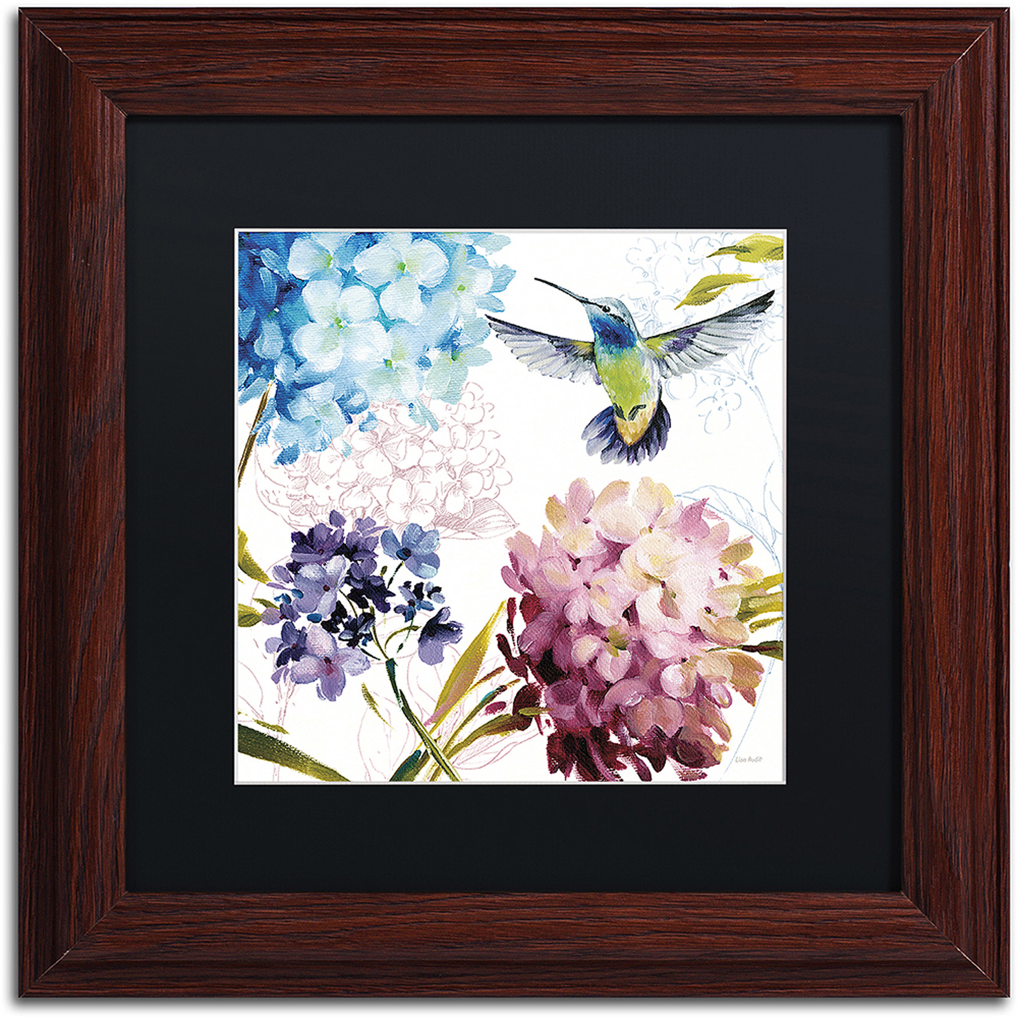 Trademark Fine Art Lisa Audit 'Spring Nectar Square III' 16 x 16 (886511711709)