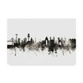 thumbnail image 1 of Trademark Fine Art 'Lisbon Portugal Skyline Black White' Canvas Art by Michael Tompsett, 1 of 4