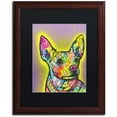 thumbnail image 1 of Trademark Fine Art "Listening" Canvas Art by Dean Russo, Black Matte, Wood Frame, 1 of 4