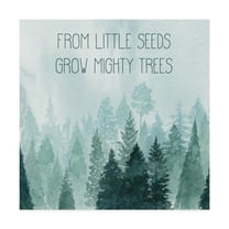 Trademark Fine Art 'Little Grower I' Canvas Art by Grace Popp