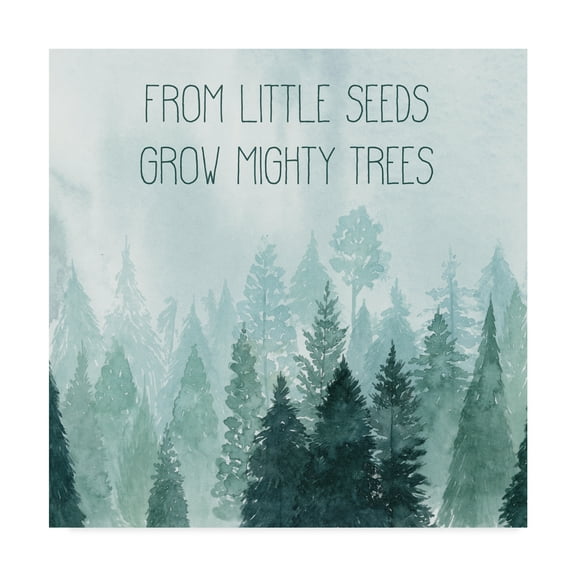 Trademark Fine Art 'Little Grower I' Canvas Art by Grace Popp