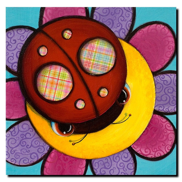 Trademark Fine Art "Little Lady" Canvas Art by Sylvia Masek