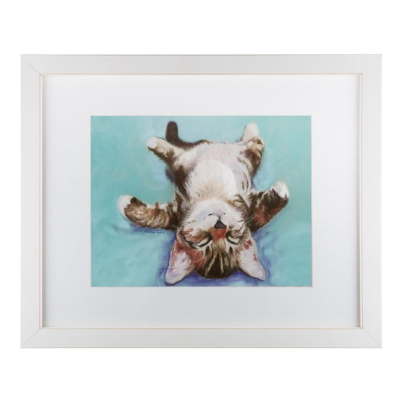 Trademark Fine Art 'Little Nappers' Matted Framed Art by Pat Saunders-White