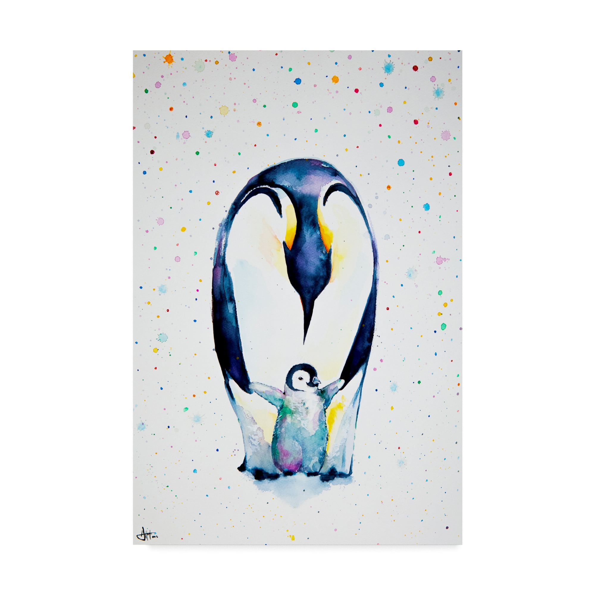 Trademark Fine Art 'Little Steps' Canvas Art by Marc Allante
