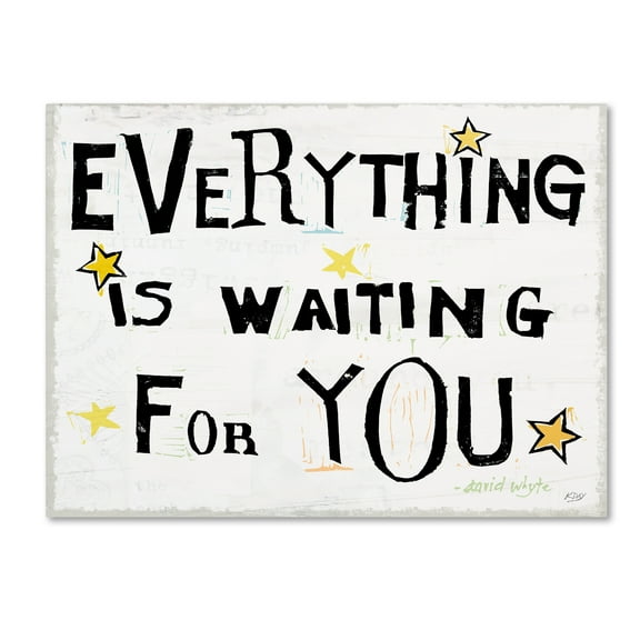 Trademark Fine Art 'Live to the Fullest VIII' Canvas Art by Kellie Day