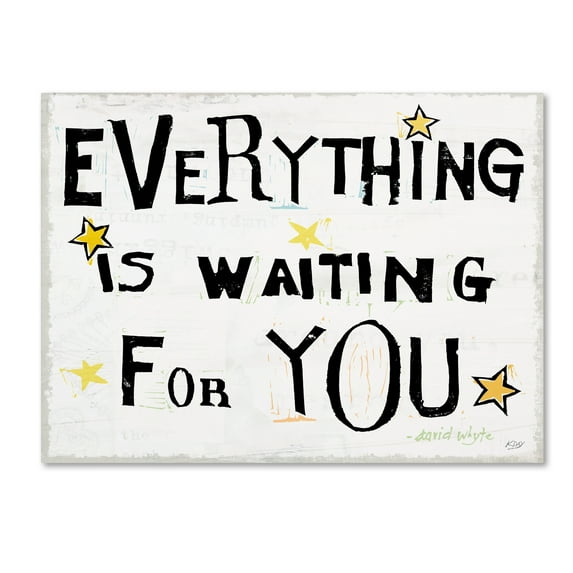 Trademark Fine Art 'Live to the Fullest VIII' Canvas Art by Kellie Day