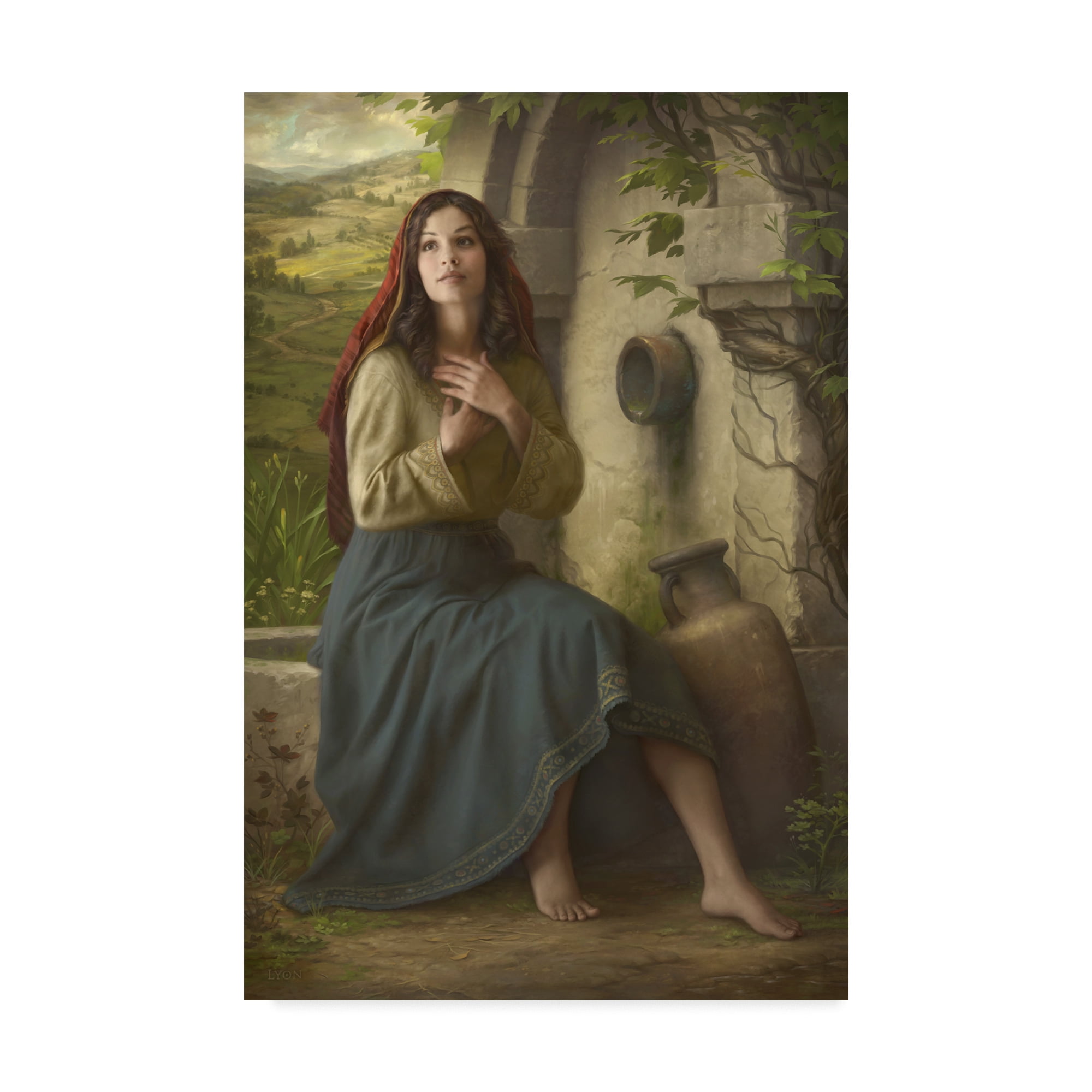 Trademark Fine Art 'Living Water' Canvas Art by Howard Lyon