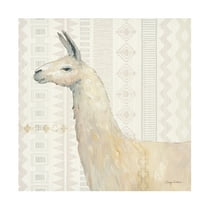 Trademark Fine Art 'Llama Land III' Canvas Art by Avery Tillmon