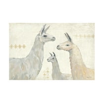 Trademark Fine Art 'Llama Land IV' Canvas Art by Avery Tillmon