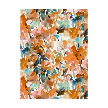 Trademark Fine Art 'Local Color Orange' Canvas Art by Jacqueline Maldonad