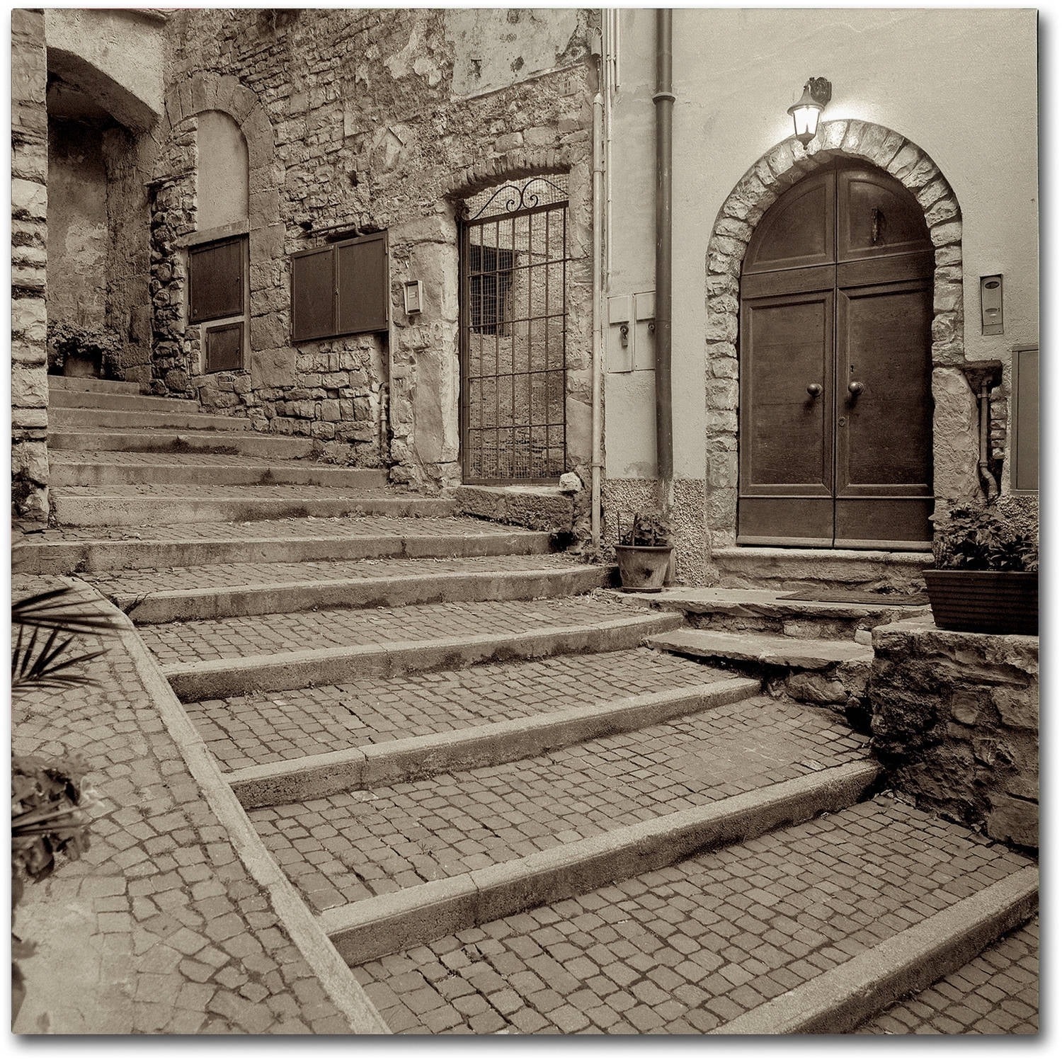 Trademark Fine Art "Lombardy I" Canvas Art by Alan Blaustein