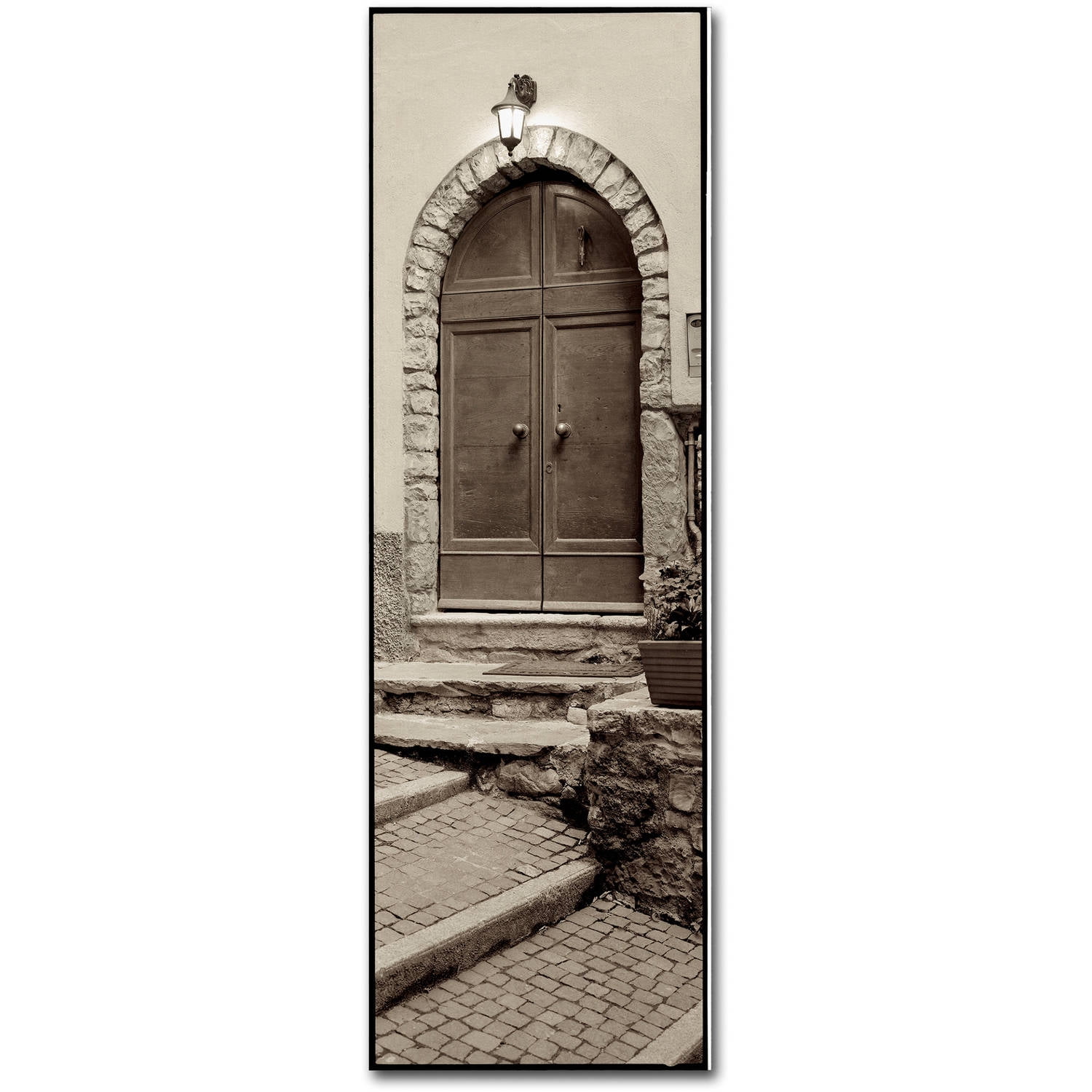 Trademark Fine Art Alan Blaustein Lombardy II Canvas Wall Art - 6x19