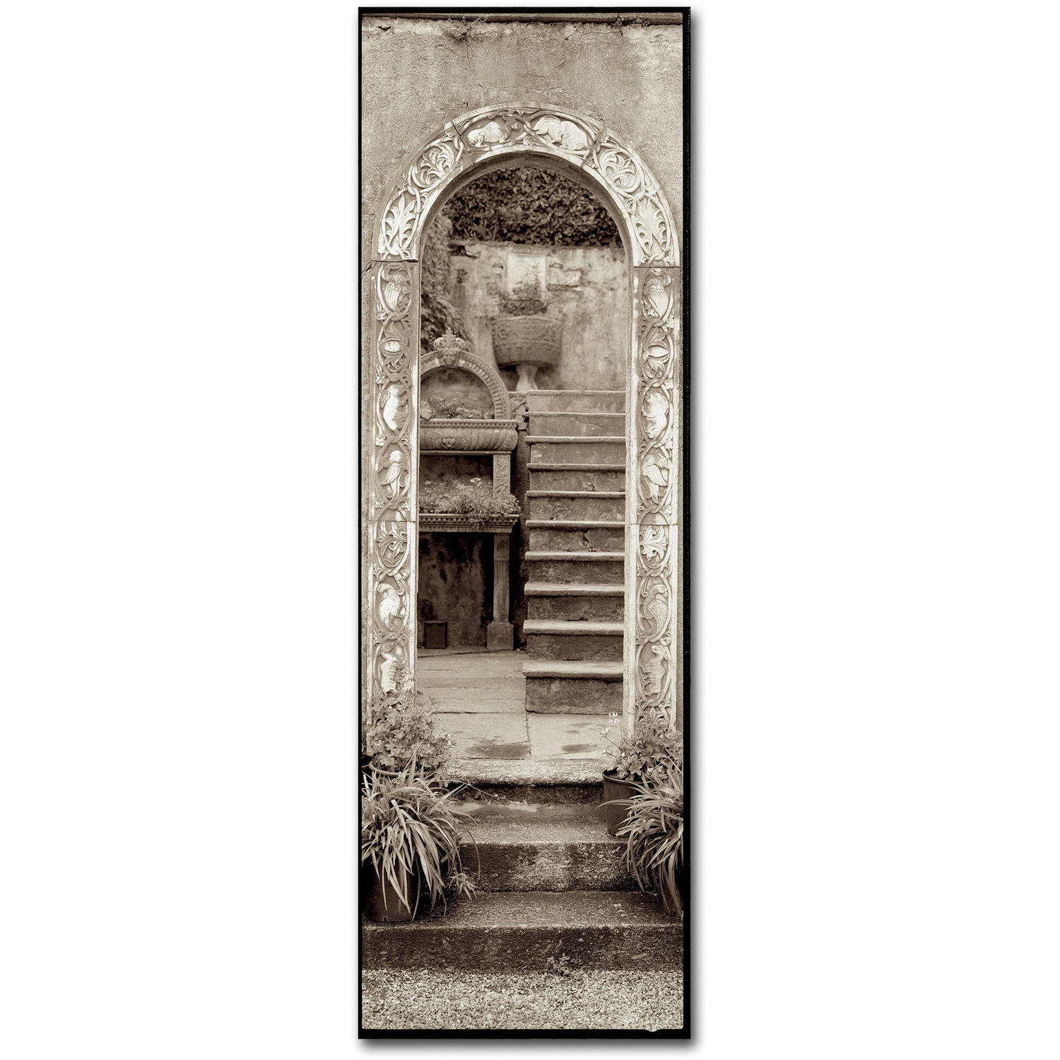 Trademark Fine Art Alan Blaustein Lombardy V Canvas Wall Art - 10x32