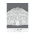thumbnail image 1 of Trademark Fine Art 'London Albert Hall Monochrome' Canvas Art by Fab Funky, 1 of 3