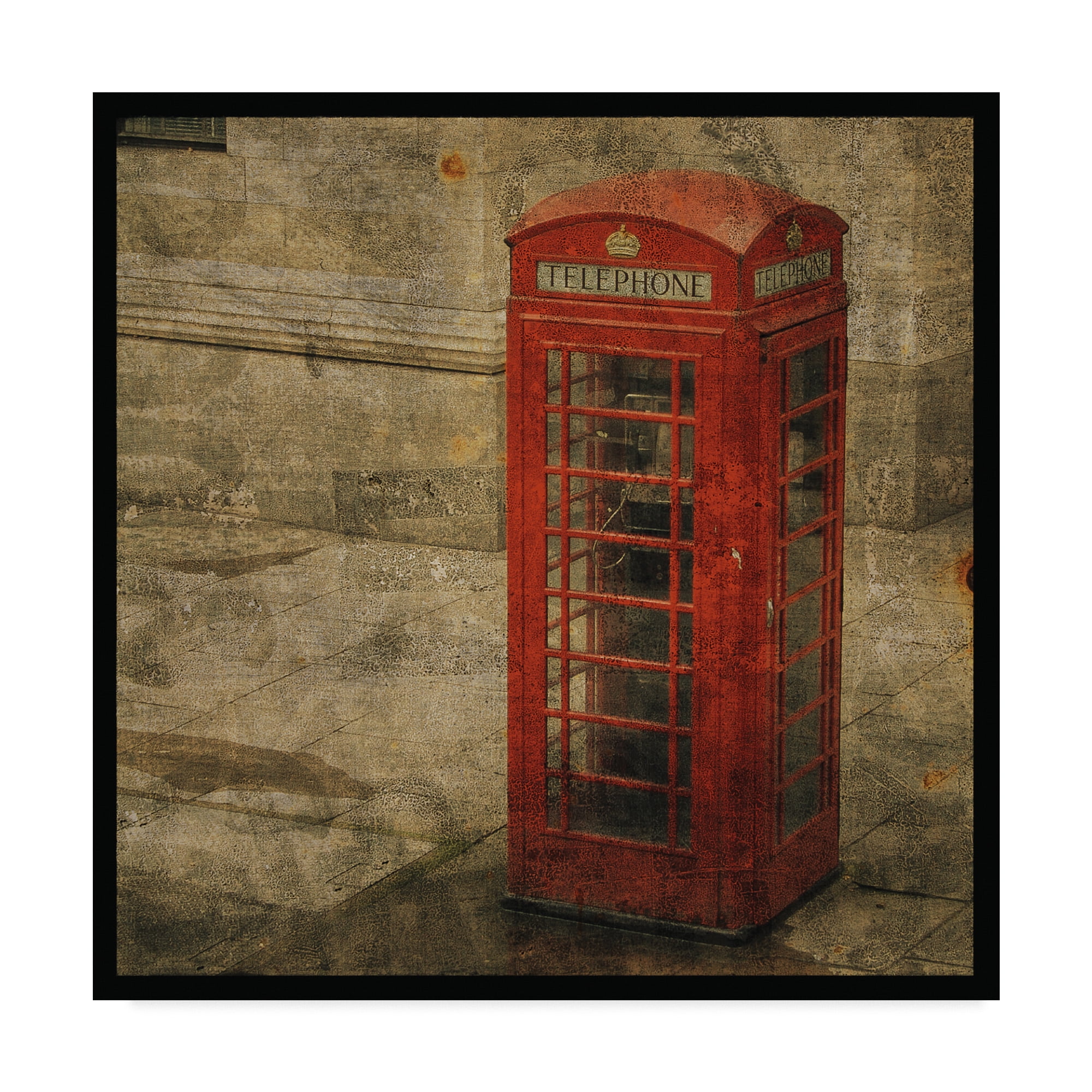 Trademark Fine Art 'London Calling' Canvas Art by John W. Golden