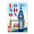 thumbnail image 1 of Trademark Fine Art 'London' Canvas Art by Lisa Powell Braun, 1 of 3