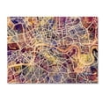 thumbnail image 1 of Trademark Fine Art "London England Street Map" Canvas Art by Michael Tompsett, 1 of 3