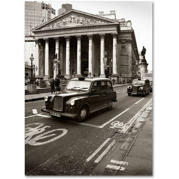 Trademark Fine Art "London Exchange" Canvas Art by Chris Bliss