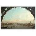 thumbnail image 1 of Trademark Fine Art "London Through an Arch of Westminster" Canvas Wall Art by Canatello, 1 of 3