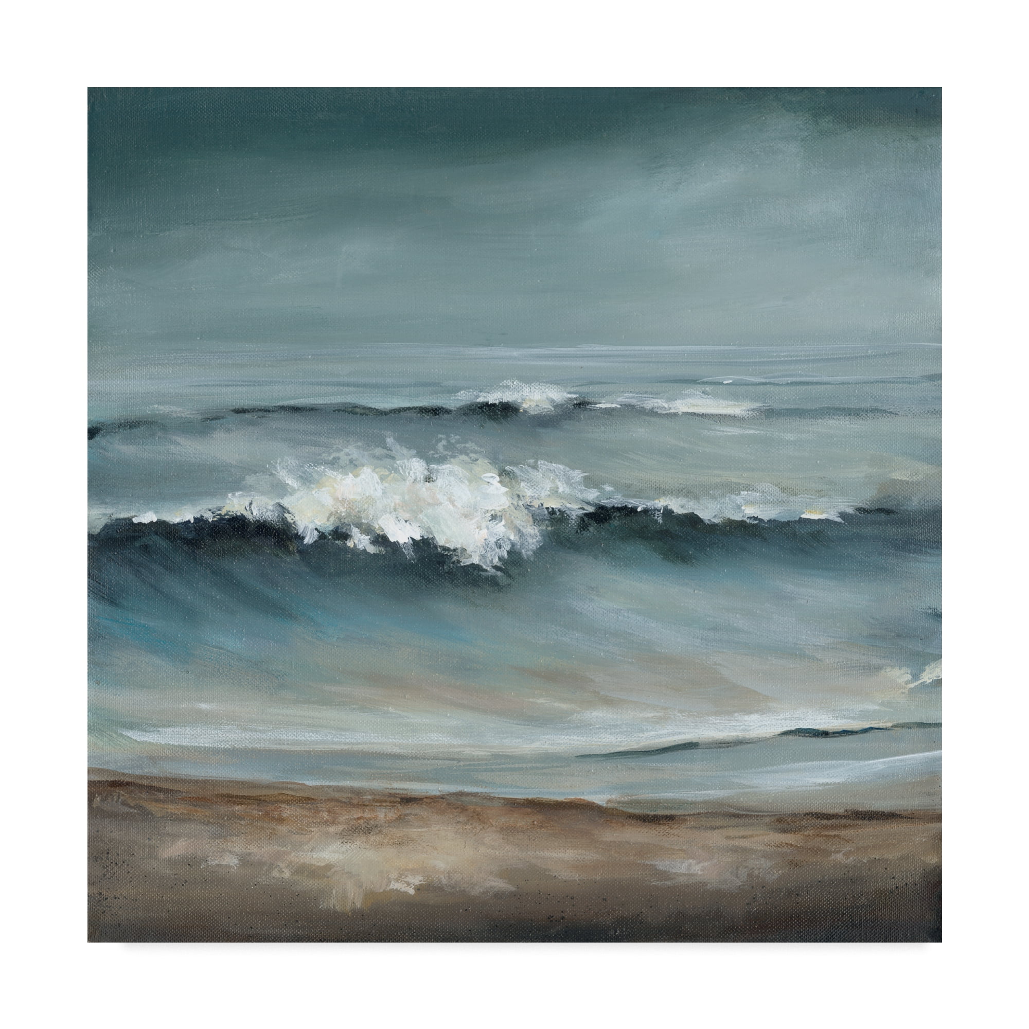 Trademark Fine Art 'Longing Coast' Canvas Art by Christina Long