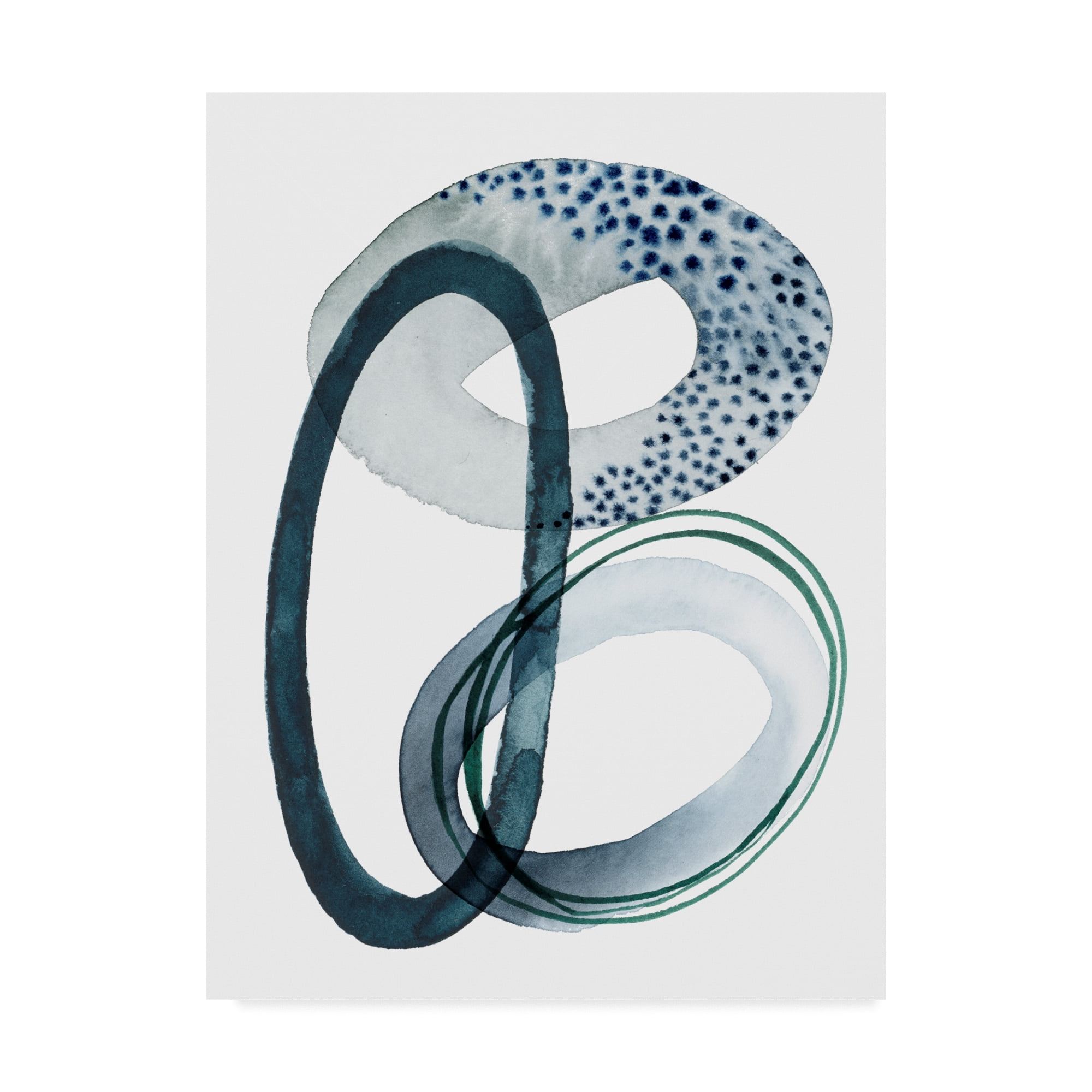 Trademark Fine Art 'Looping Abstract III' Canvas Art by Grace Popp