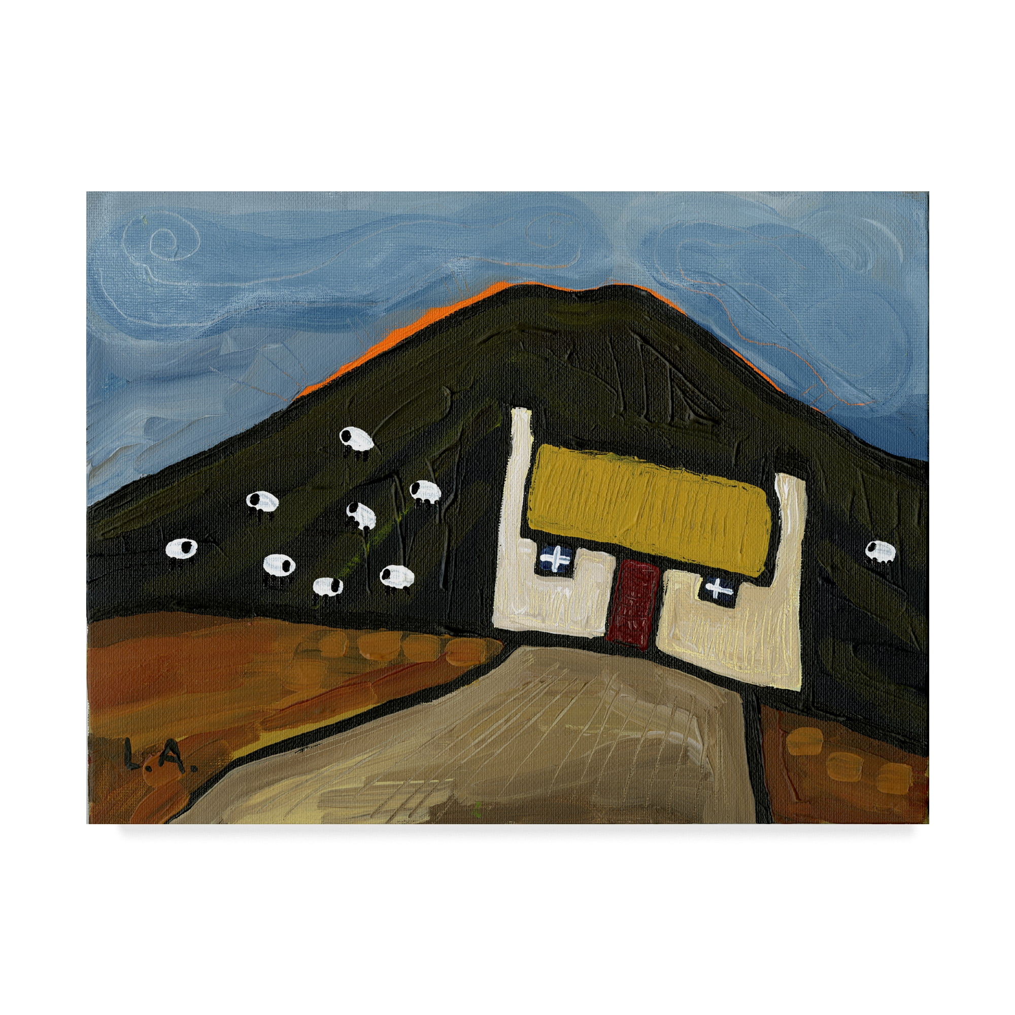 Trademark Fine Art 'Lori Anne 4' Canvas Art by Cherry Pie Studios