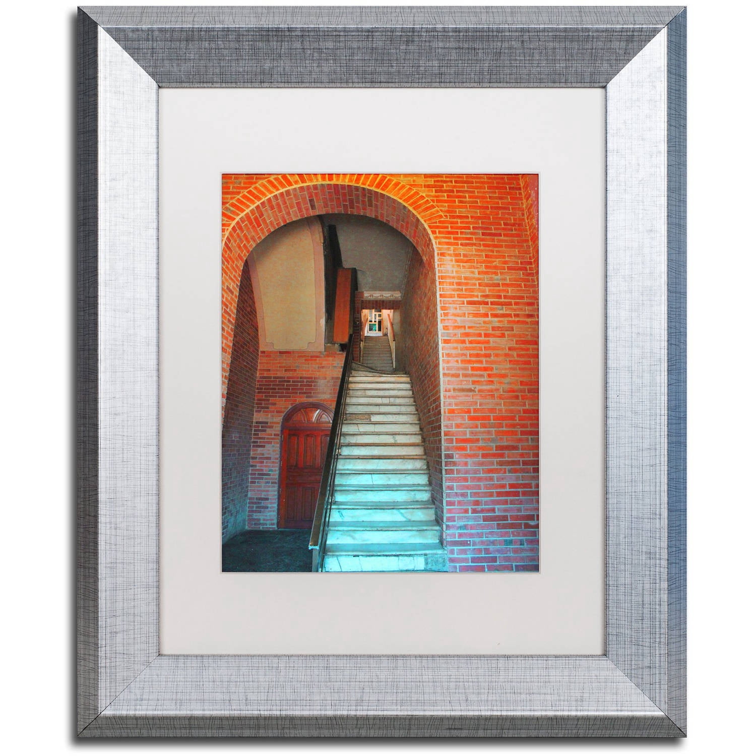 Trademark Fine Art 'Los Nardos Havana' Canvas Art by Masters Fine Art, White Matte, Silver Frame