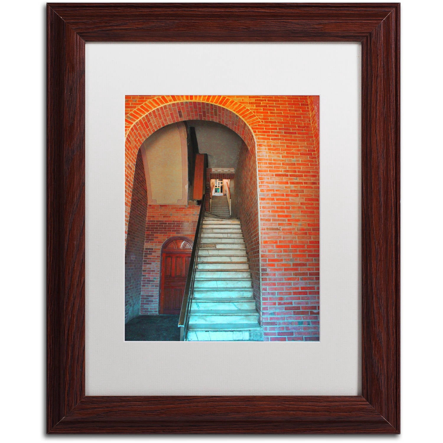 Trademark Fine Art 'Los Nardos Havana' Canvas Art by Masters Fine Art, White Matte, Wood Frame