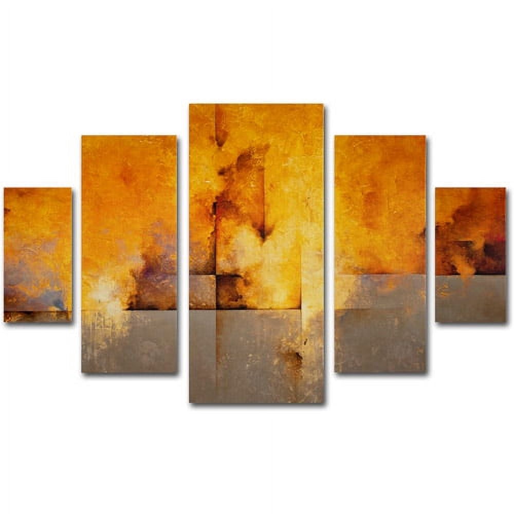 Trademark Fine Art "Lost Passage" Canvas Art Set by CH Studios, 5pc Panel Set, 58" x 34"