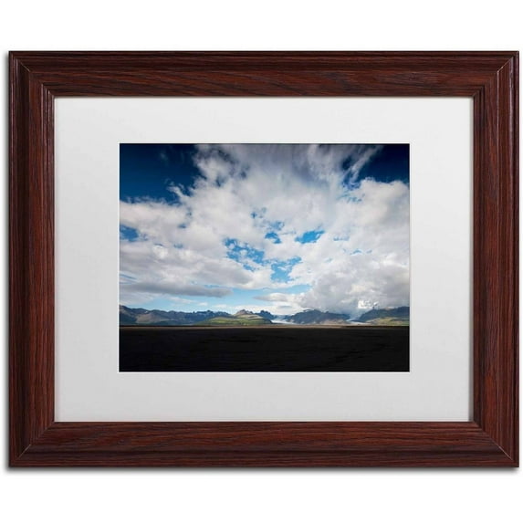Trademark Fine Art 'Lost Worlds' Canvas Art by Philippe Sainte-Laudy, White Matte, Wood Frame