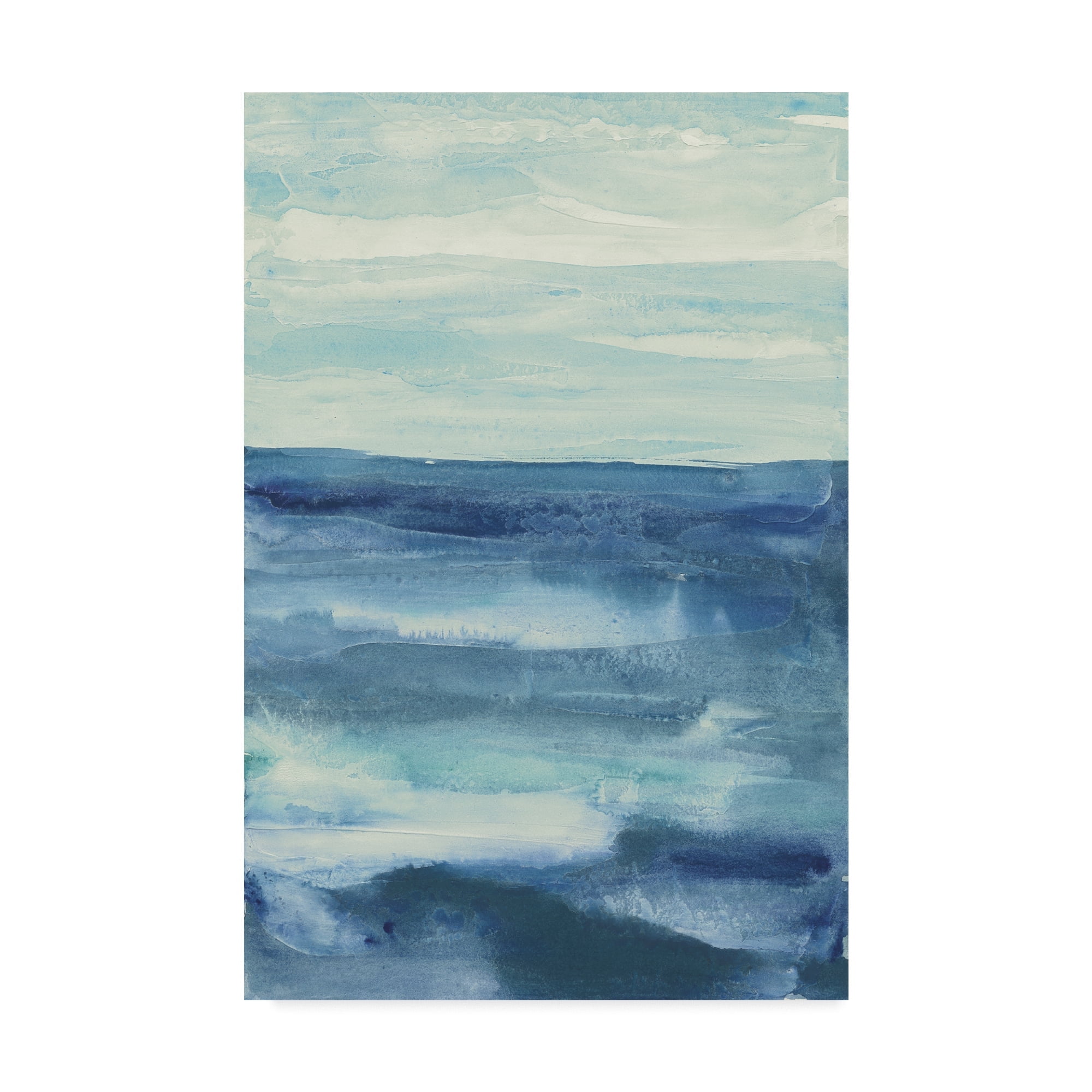 Trademark Fine Art 'Lost in Blue' Canvas Art by Chris Paschke