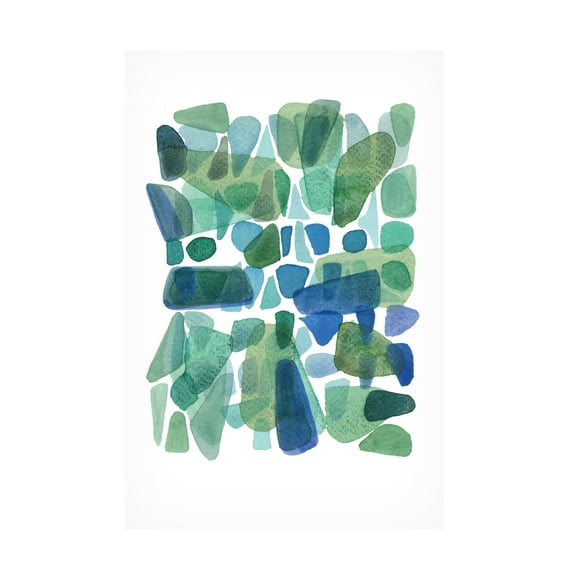 Trademark Fine Art Louise van Terheijden Broken Glass Canvas Wall Art