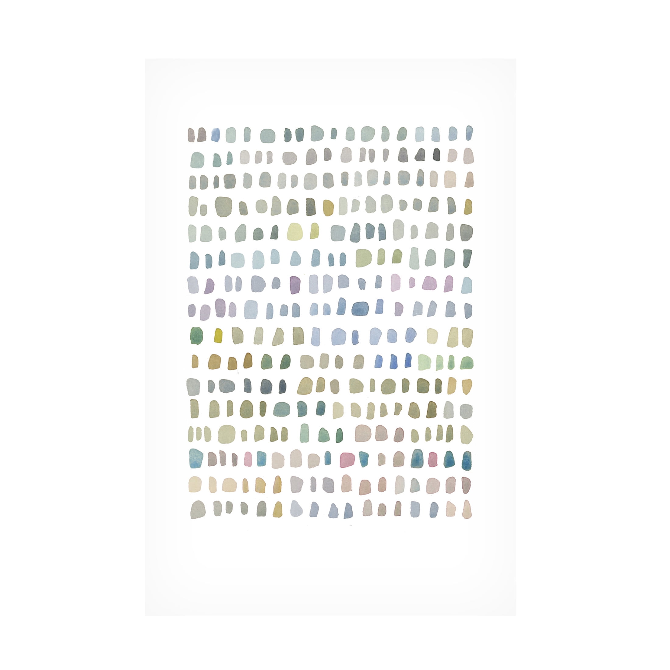 Trademark Fine Art Louise van Terheijden Pebbles Canvas Wall Art