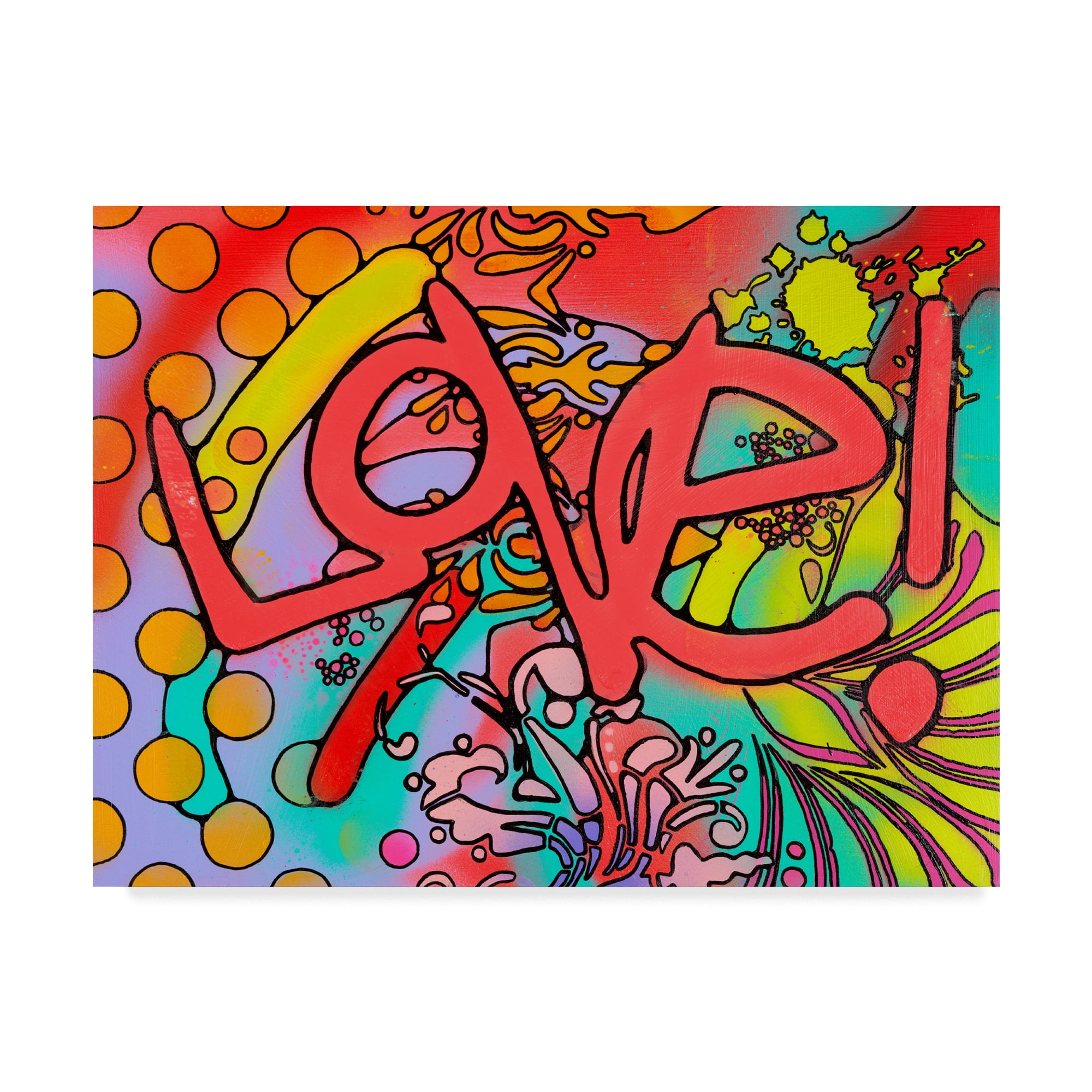 Trademark Fine Art 'Love II' Canvas Art by Dean Russo