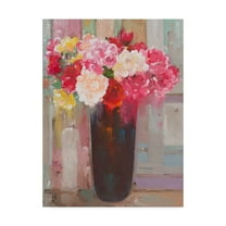 Trademark Fine Art 'Love In Bloom' Canvas Art by Hooshang Khorasani