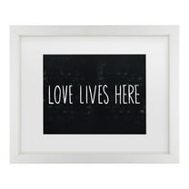 Trademark Fine Art 'Love Lives Here' Canvas Art by Michael Mullan