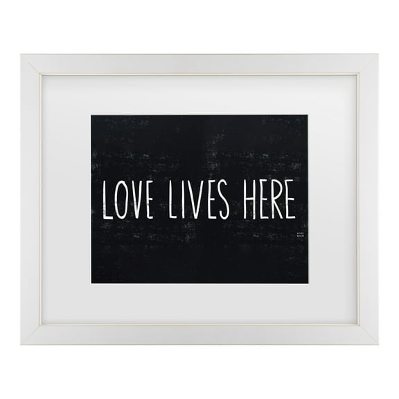 Trademark Fine Art 'Love Lives Here' Canvas Art by Michael Mullan