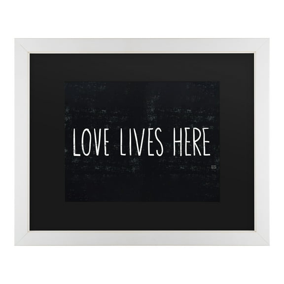 Trademark Fine Art 'Love Lives Here' Canvas Art by Michael Mullan