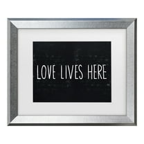 Trademark Fine Art 'Love Lives Here' Canvas Art by Michael Mullan