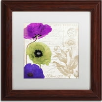 Trademark Fine Art "Love Notes II" Canvas Art by Color Bakery, White Matte, Wood Frame