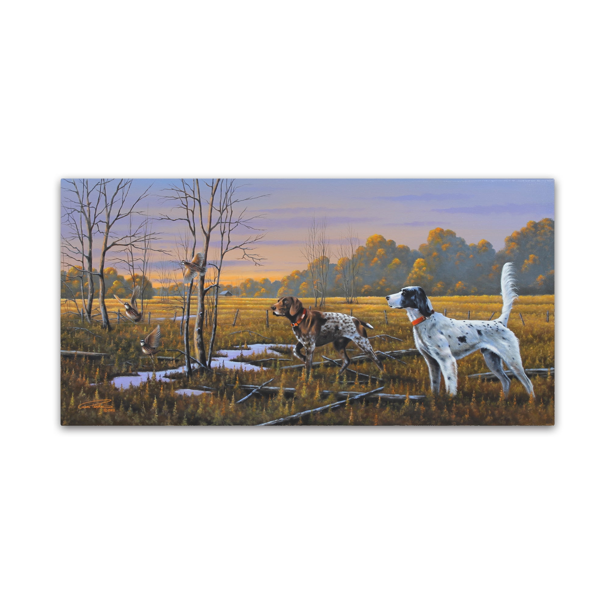 Trademark Fine Art 'Love Of The Game' Canvas Art by Geno Peoples
